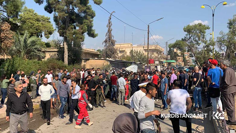 له‌ قامیشلۆ ئۆتۆمبێلێك ته‌قییه‌وه‌